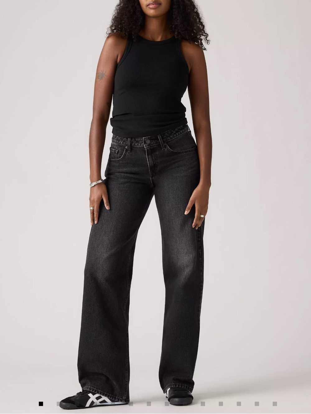 Low Loose Women’s Levi’s in “Tech Storm”